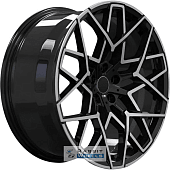 BMW 813M 9.5x20 5*112 ET37 DIA66.6 Gloss Black Full Polish Face Кованый