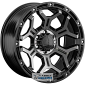 LS FlowForming RC68 9x17 6*139.7 ET15 DIA106.1 BKF Литой