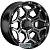 LS FlowForming RC68 9x17 6*139.7 ET15 DIA106.1 BKF Литой