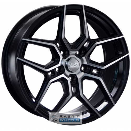 LS 1266 8x18 5*112 ET40 DIA66.6 BKF Литой