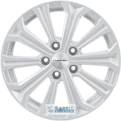Khomen KHW 1610 6.5x16 5*110 ET45 DIA67.1 F-Silver Литой