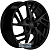 Khomen KHW 1722 6.5x17 5*112 ET38 DIA57.1 Black Литой