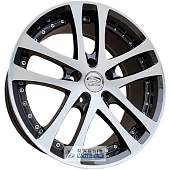 Sakura Wheels R266 8x17 4*100 ET32 DIA73.1 BKF Литой