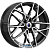 K&K Вудроф 7x18 5*108 ET41 DIA59.6 Алмаз черный Литой