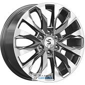 K&K KP007 8x20 6*139.7 ET55 DIA100.1 Diamond gloss graphite Литой