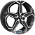 Khomen KHW 1909 7.5x19 5*108 ET33 DIA60.1 Black-FP Литой