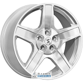 K&K КР008 8.5x20 5*120 ET45.5 DIA62.5 Elite silver Литой