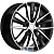 Khomen KNW 1807 8x18 5*114.3 ET50 DIA60.1 Black-FP Литой