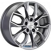 Khomen KHW 1713 7x17 5*110 ET46 DIA63.3 Gray Литой