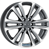 MAK Safari 6 8x18 6*139.7 ET35 DIA112 Gunmetal Mirror Face Литой
