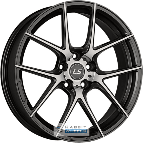 LS FlowForming RC06 7.5x17 5*114.3 ET40 DIA67.1 BKF Литой