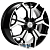 Khomen KHW 1715 7x17 5*110 ET46 DIA63.3 Black-FP Литой