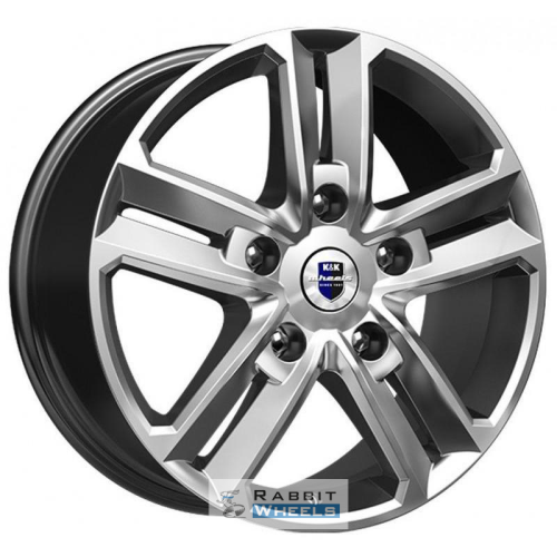 K&K Backfire 8x18 5*114.3 ET45 DIA66.1 Дарк платинум Литой