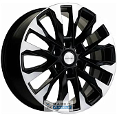 Khomen KHW 2010 8x20 6*114.3 ET40 DIA67.1 Black-FP Литой