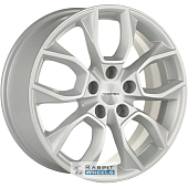 Khomen KHW 1713 7x17 5*110 ET46 DIA63.3 F-Silver Литой