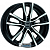 MAK Milano 6.5x16 5*108 ET45 DIA72.3 Black mirror Литой