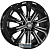 Khomen KHW 1610 6.5x16 5*108 ET45 DIA60.1 Black Литой