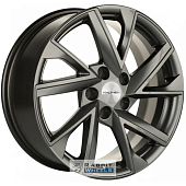 Khomen KHW 1714 7x17 5*110 ET46 DIA63.3 Gray Литой