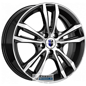 K&K Samara 6x16 4*108 ET47.5 DIA63.3 Алмаз черный Литой