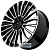 Sakura Wheels QC1667 9.5x22 5*112 ET32 DIA66.6 BKF Литой