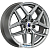 K&K Юнион 7x17 5*108 ET50 DIA63.3 Дарк платинум Литой