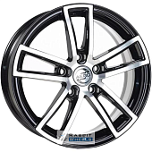 Aero A1597 7x16 5*100 ET40 DIA67.1 BFP Литой