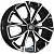 Khomen KHW 1907 7.5x19 5*114.3 ET40 DIA64.1 Black-FP Литой