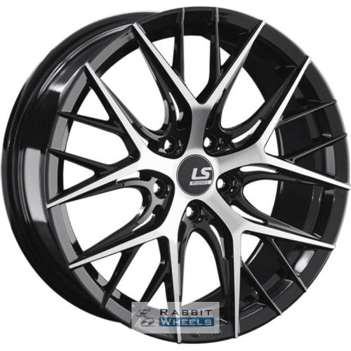 LS FlowForming RC57 8x18 5*112 ET38 DIA66.6 BKF Литой