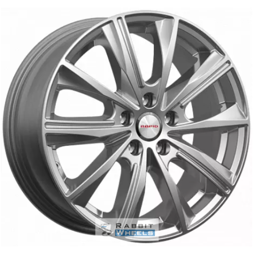 K&K Арнар 7x16 5*112 ET38 DIA66.6 Дарк платинум Литой