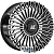 LS FlowForming RC99 9x22 6*139.7 ET45 DIA95.1 BKF Литой