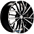 Khomen KHW 1717 7x17 5*114.3 ET48 DIA56.1 Black-FP Литой