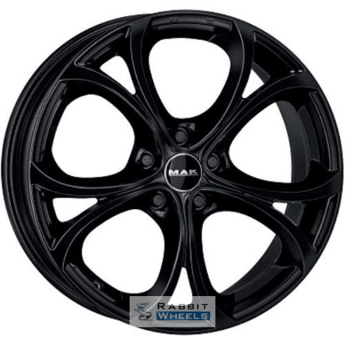MAK Lario 10.5x20 5*112 ET43 DIA66.6 Gloss Black Литой