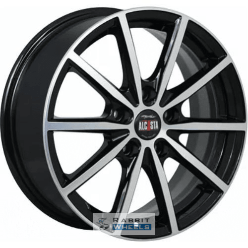 Alcasta M61 7x17 5*114.3 ET45 DIA64.1 BKF Литой