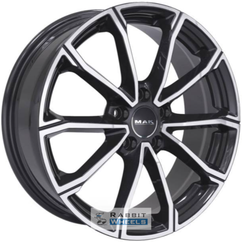 MAK DaVinci 7x18 5*112 ET43 DIA57.1 Black mirror Литой