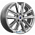 K&K Лацио 7.5x17 5*114.3 ET40 DIA67.1 Дарк платинум Литой