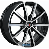 Alcasta M61 7x17 5*108 ET43 DIA65.1 BKF Литой