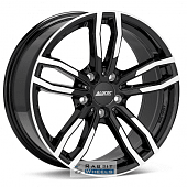 Alutec Drive 8x18 5*112 ET30 DIA66.6 Diamond Black Front Polished Литой