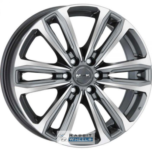 MAK Safari 6 7.5x17 6*139.7 ET48 DIA92.3 Gunmetal Mirror Face Литой