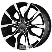 MAK Wolf 7.5x17 5*110 ET40 DIA65.1 Black mirror Литой
