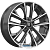 K&K КР012 7x18 5*108 ET36 DIA65.1 Diamond black gris Литой