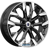 K&K Морейн 6.5x17 5*105 ET38 DIA56.6 Алмаз черный Литой