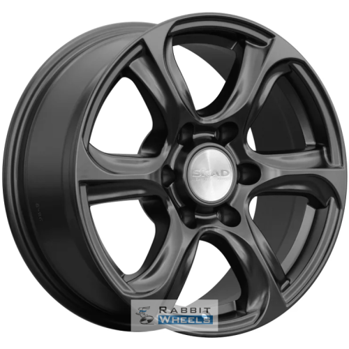 Скад Скала 7.5x17 6*139.7 ET30 DIA67.1 Черный бархат Литой