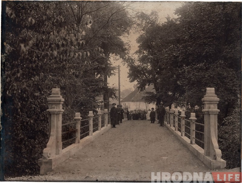 Унікальная знаходка: два старых фота распавядаюць гісторыю аднаго моста ў Гродне