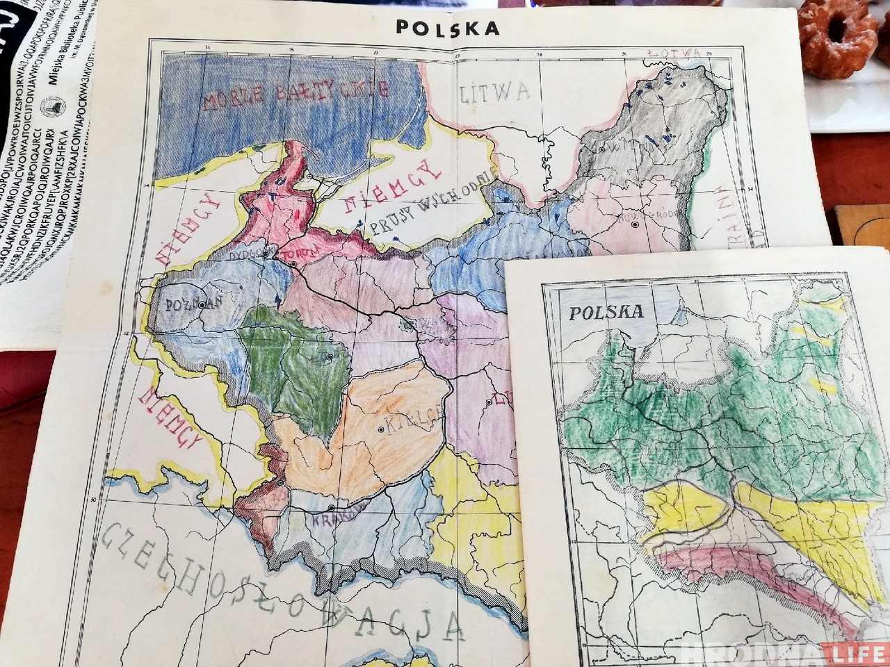 У польскім Слупску знайшлі партфель гродзенскай школьніцы, які пераносіць у канец 1930-х