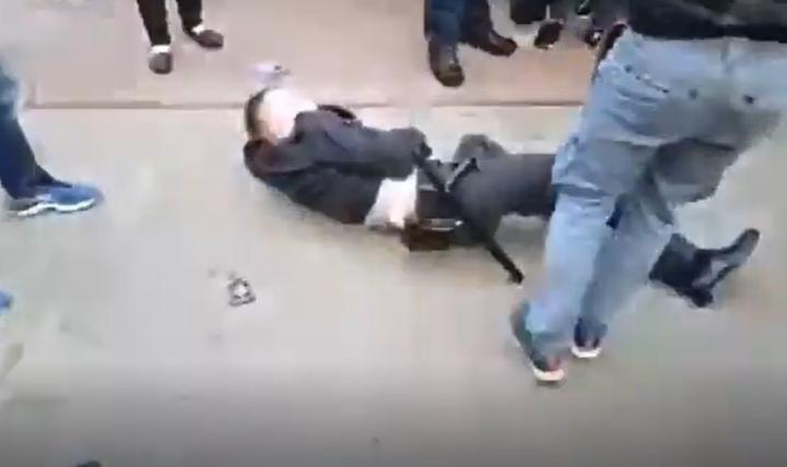 Міліцыянт, які ўпаў на пікеце Ціханоўскай у Гродне, раней ужо ўдзельнічаў у "палітычных" справах