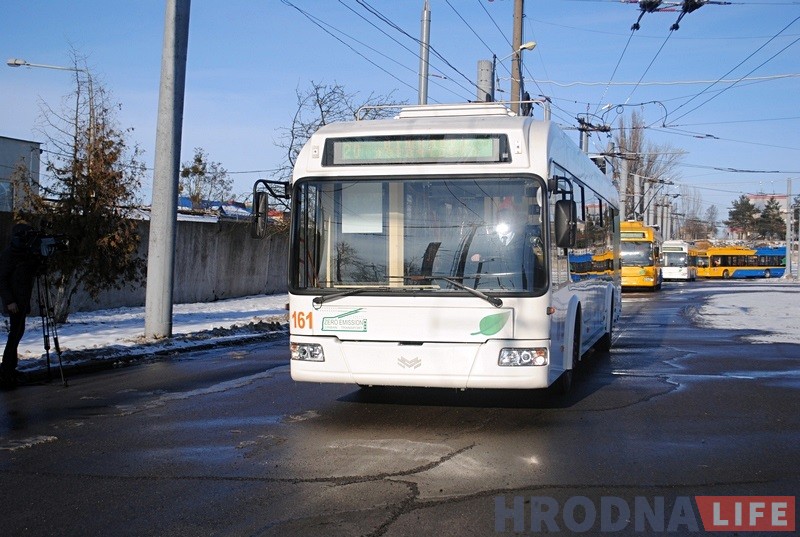 В Гродно появится новый троллейбусный маршрут. Он свяжет Химволокно с новым микрорайоном Грандичи