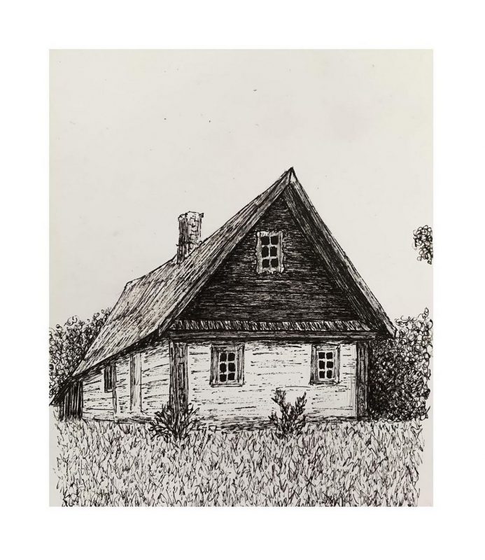 Белорусский скансен в отдельно взятом Instagram. Гродненец рисует деревенские дома, чтобы сохранить их для потомков
