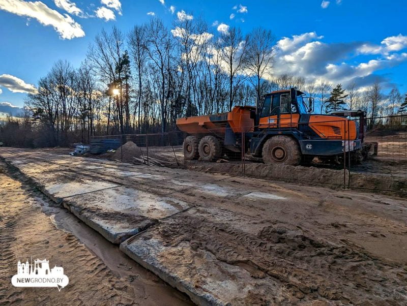 В Грандичах строят пожарное депо за 1,2 млн рублей. Уже закладывают фундамент (обновлено)