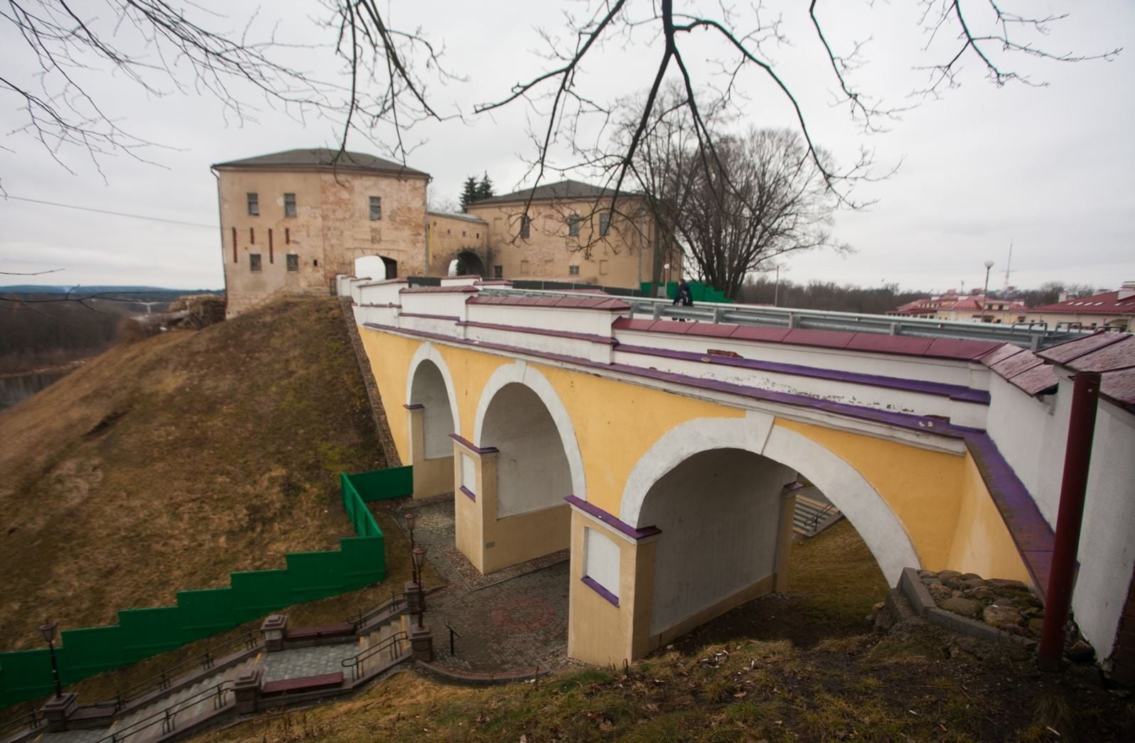 Фото старого замка в гродно