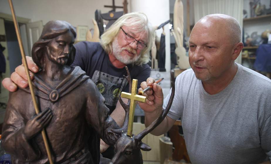 В Гродно появится скульптура святого Губерта. Как она выглядит